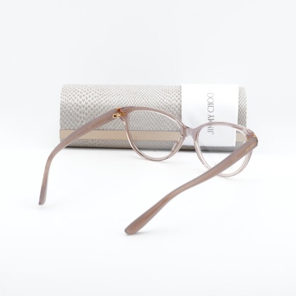 Jimmy Choo JC226 0FWM 00 Cat Eye 53mm Eyeglasses - Nude - Picture 5 of 11